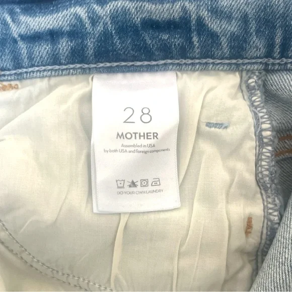 NWT Mother Hustler Ankle Fray in Rope’s End Size 28 - Picture 9 of 9